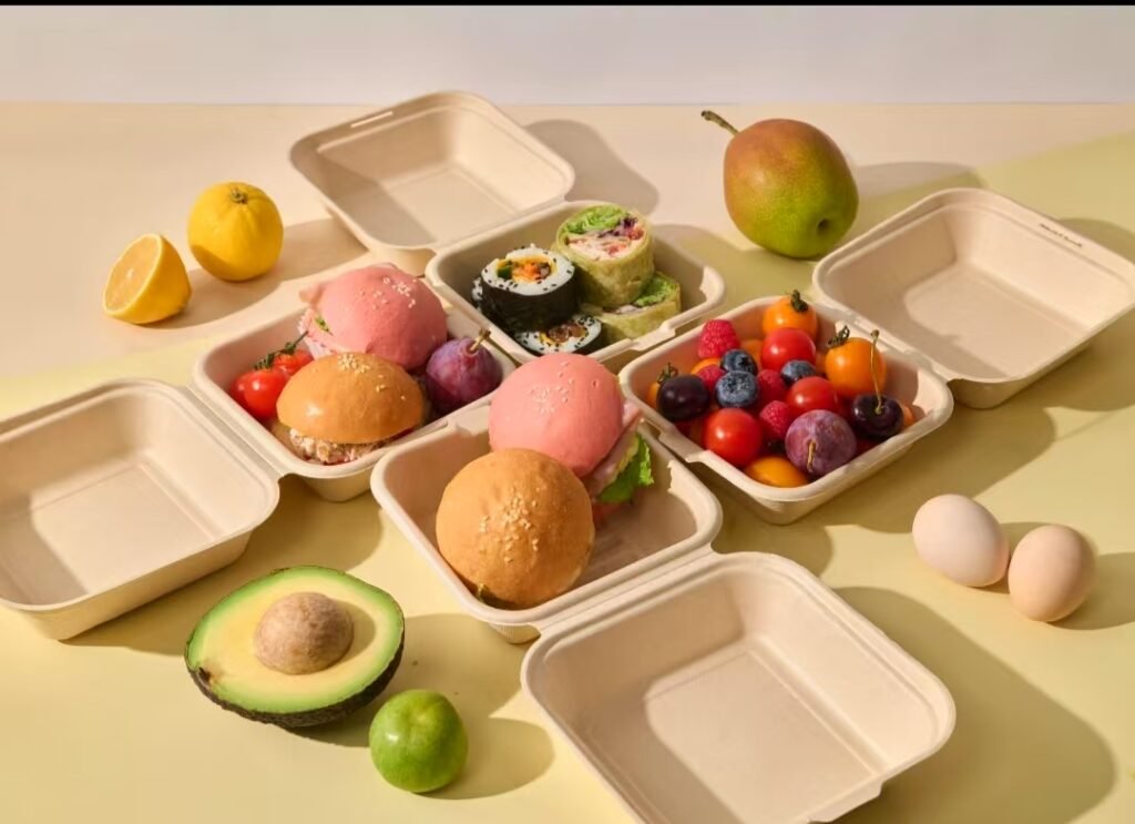 Bamboo pulp tray